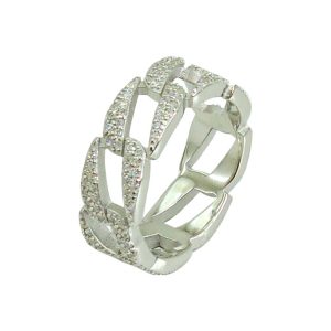 انگشتر نقره زنانه مدل کارتیه کد ITL-1701