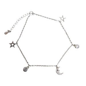 پابند نقره زنانه مدل ITL-24410