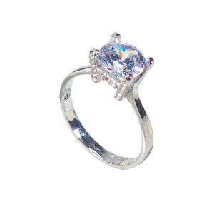 انگشتر نقره زنانه کد ITL-0201