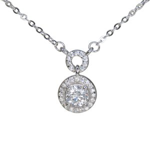 گردنبند نقره زنانه کد ITL-14