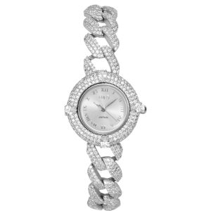 ساعت نقره زنانه مجلسی مدل کارتیه کد HD35