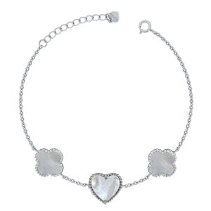 دستبند نقره زنانه مدل ونکلیف کد ITL-80