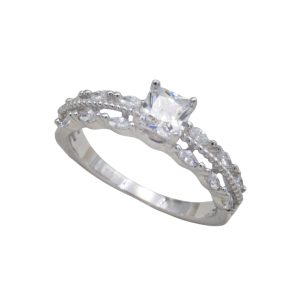 انگشتر نقره زنانه مدل ITL-1251