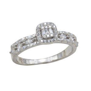 انگشتر نقره زنانه مدل ITL-327