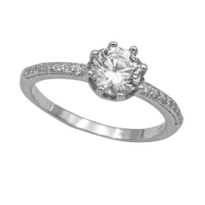 انگشتر نقره زنانه مدل ITL-118