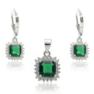 نیم ست نقره زنانه مدل ITL-1141