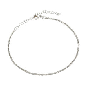 پابند نقره زنانه مدل زنجیر دیپلمات کد ITL-232