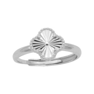 انگشتر نقره زنانه مدل ونکلیف کد ITL-257