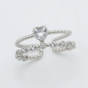 انگشتر نقره زنانه مدل ITL-449